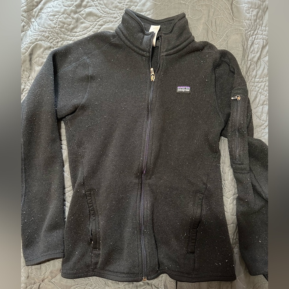 Patagonia Black Full-Zip Jacket